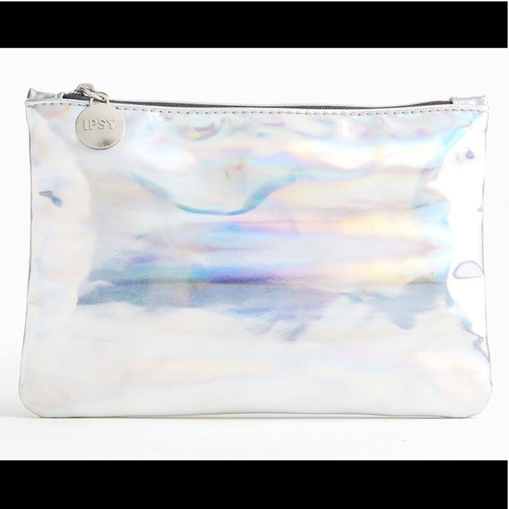 NWT Ipsy Holographic Cosmetic Bag